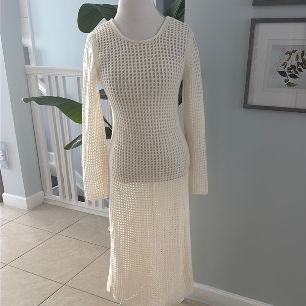 Knit caftan by NakedCashmere